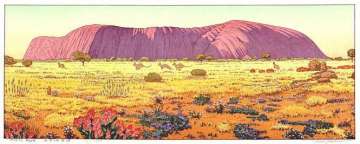 Toshi Yoshida “Ayers Rock [Uluru]” 1984 thumbnail