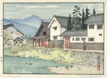 Toshi Yoshida “Matsumoto” 1940 thumbnail