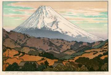 Toshi Yoshida “Mt. Fuji from Nagaoka, Cloud” 1962 thumbnail